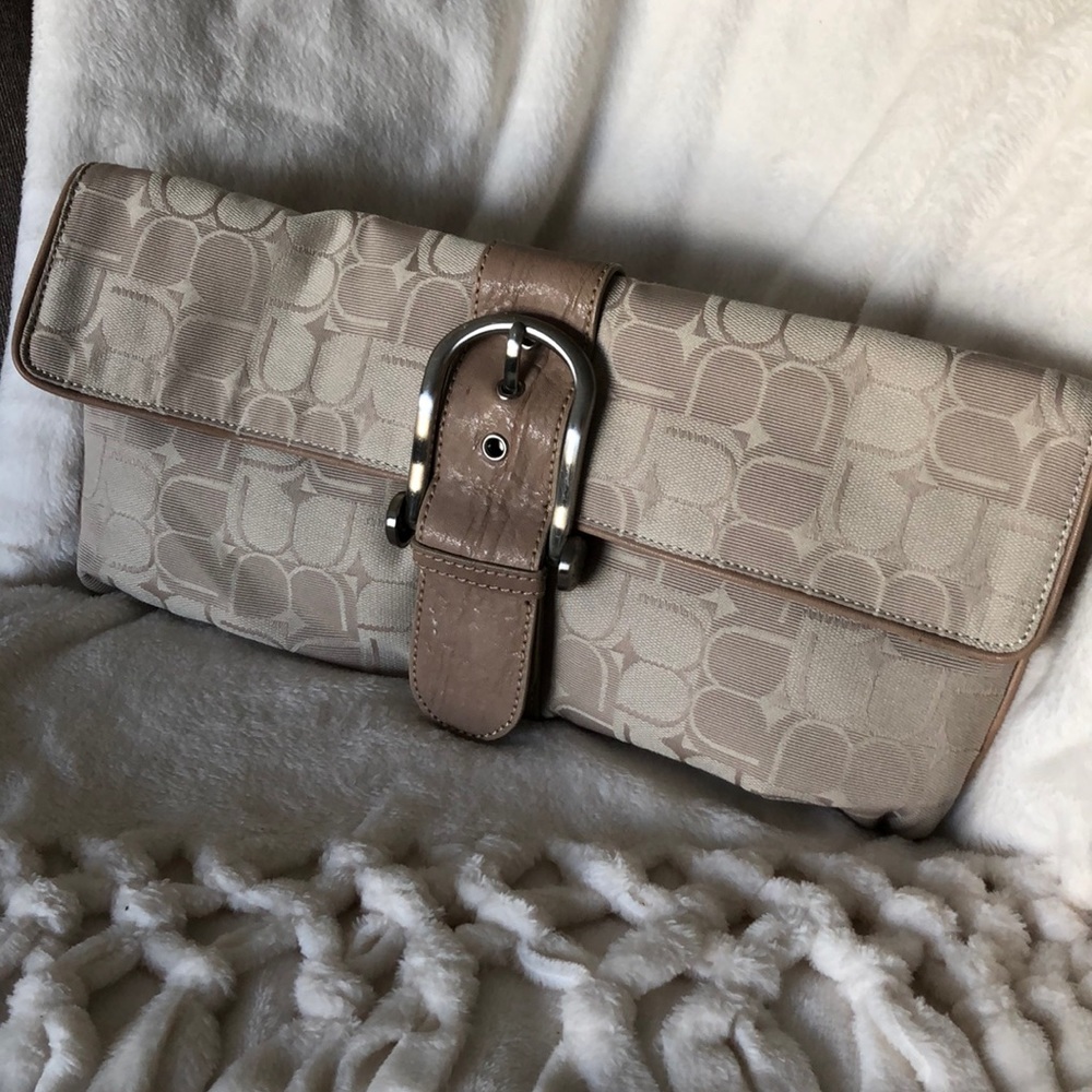 BCBG Clutch. Never used!  Time to go